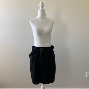 Banana Republic Black Wool Skirt